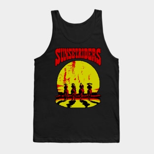 Sunset Riders 8 Bit  Art Tank Top